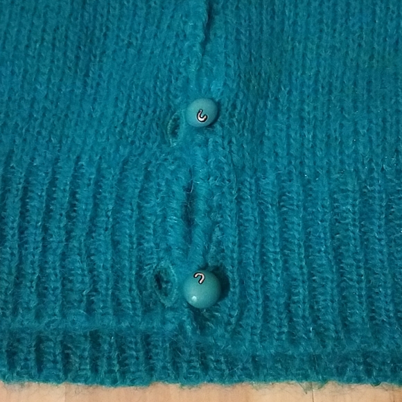 Vintage 80s Cardigan Sweater - Picture 7 of 8